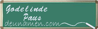 Godelinde Paus Visitenkarte